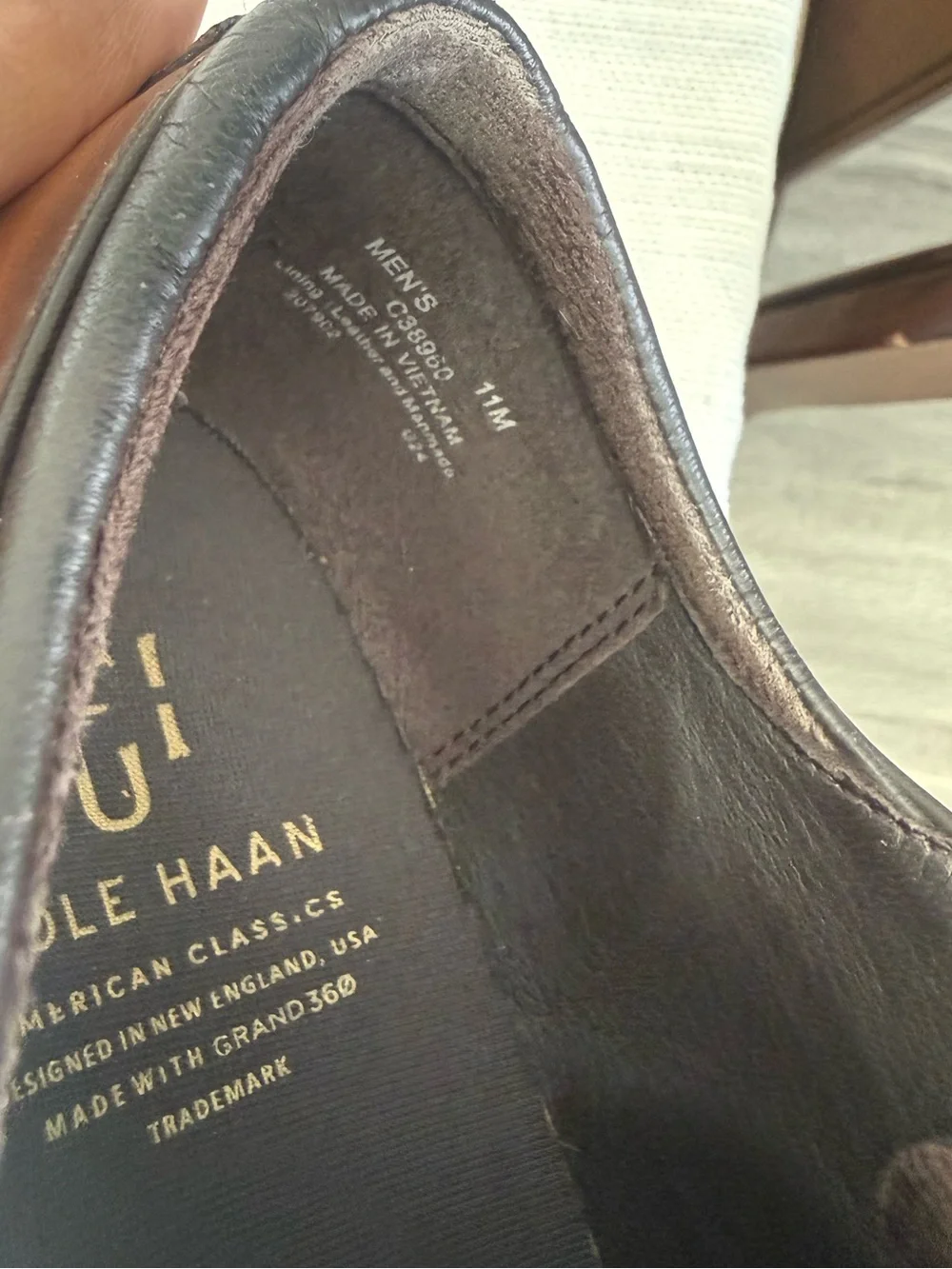 Cole Haan Men's American Classic Montrose plain toe Oxford